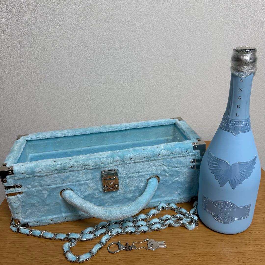 エンジェル　シャンパン　 ドゥミセック ブルー ファータイプ　空瓶