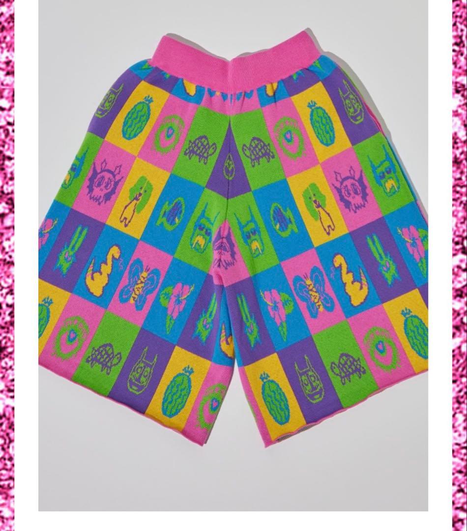 RE.アールイードット　仲里依紗　ニットハーフパンツ