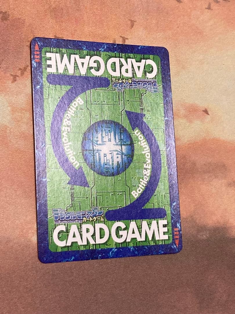 旧デジモンカード　Re-70 メルヴァモン　シルバーエッチング