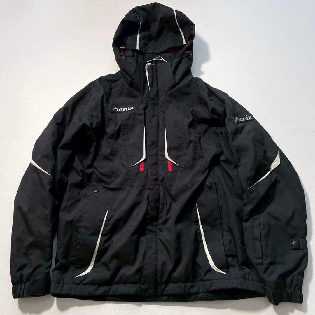 【ぺたぐ】Phenix スキーウェア セットアップ L メンズ ブラック