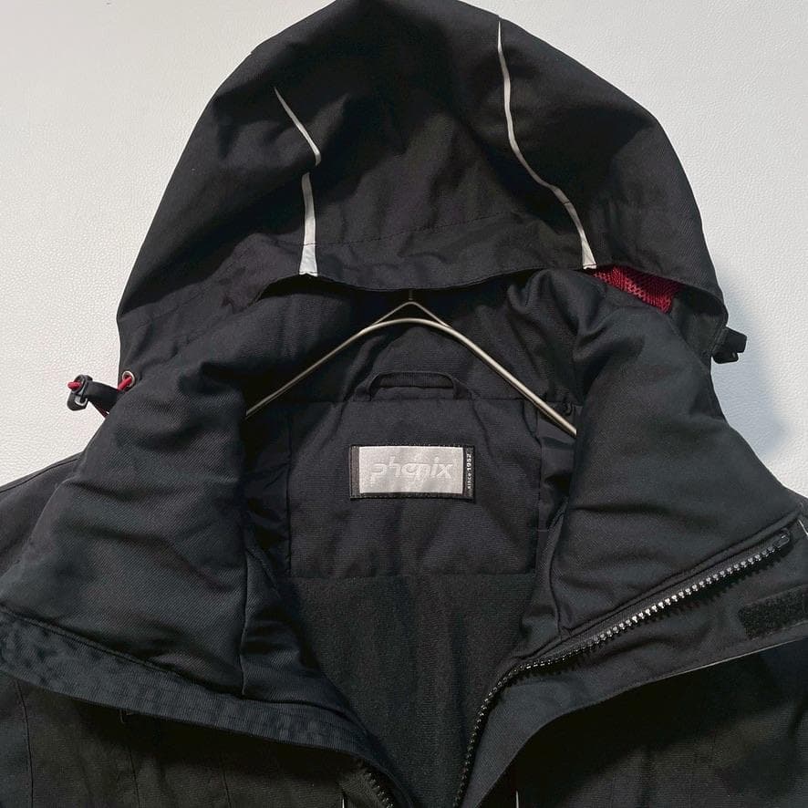 【ぺたぐ】Phenix スキーウェア セットアップ L メンズ ブラック