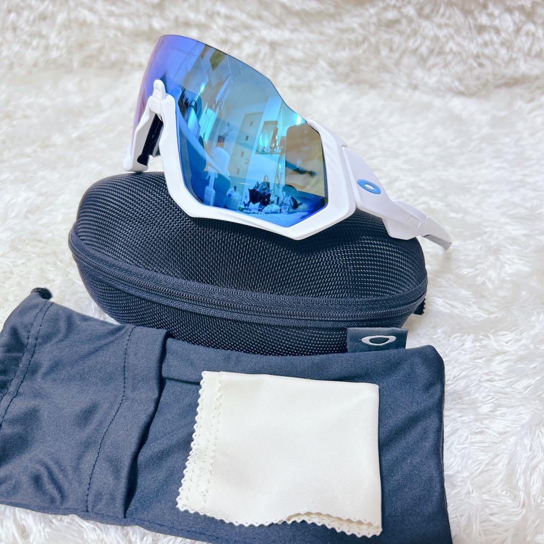 【美品】　オークリー　フライトジャケット ハイブリッジフィット サングラス