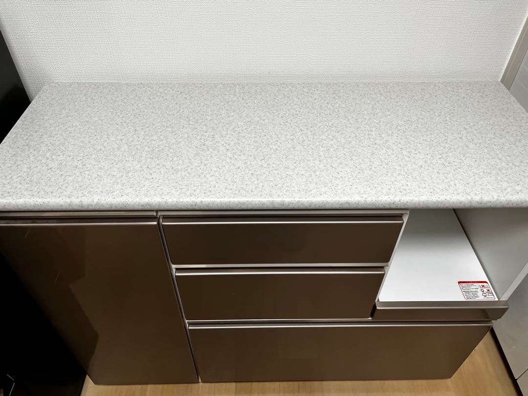ニトリ キッチンカウンターアルミナ2 幅120cm 送料込み