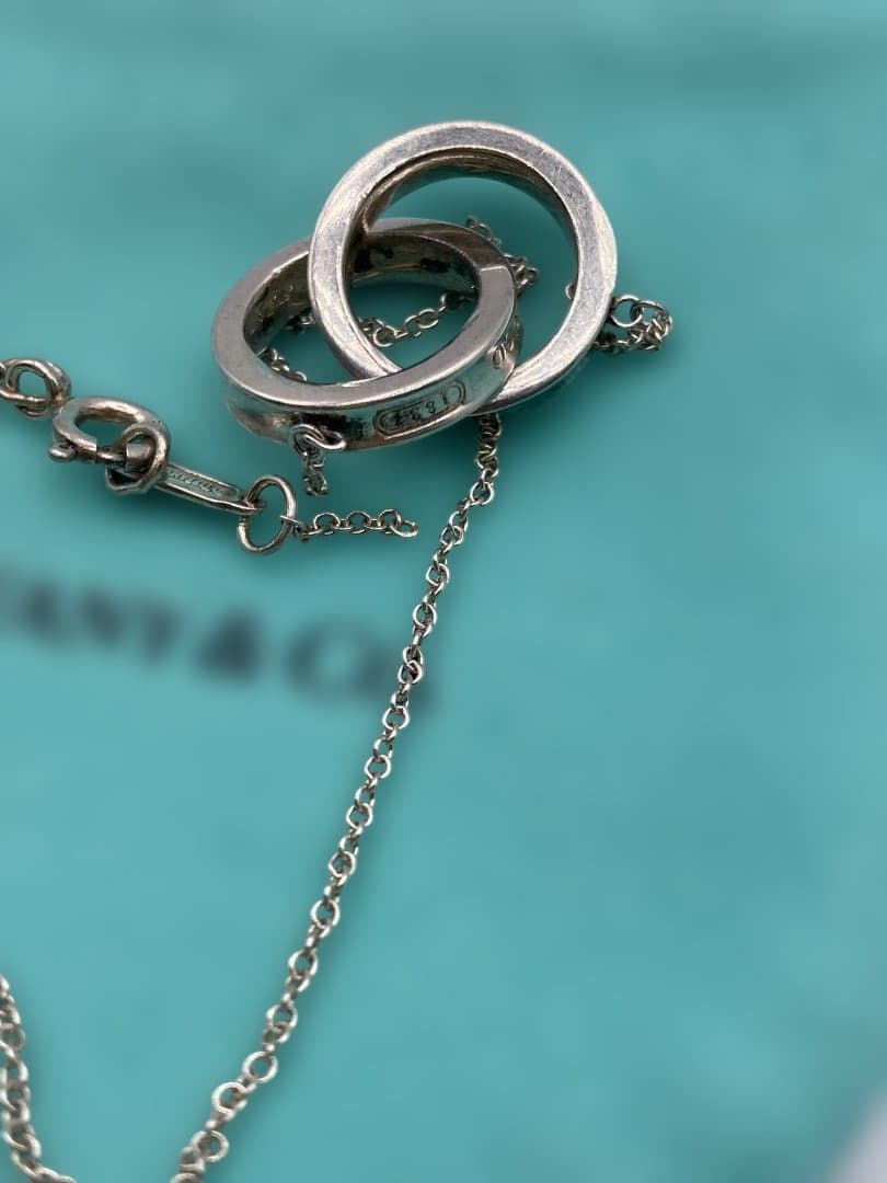 【訳有】ティファニー ネックレス シルバー 1837 サークル