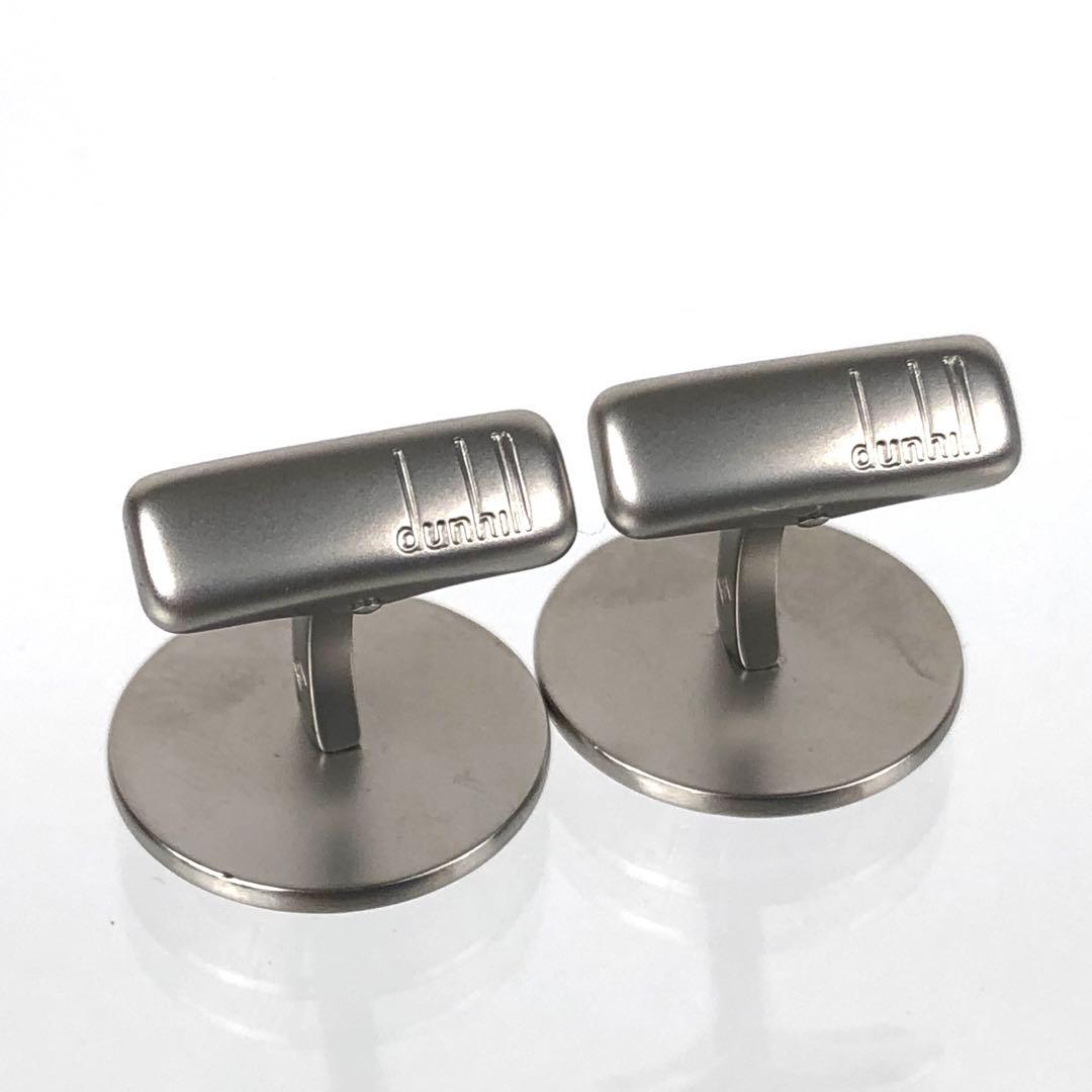 Dunhill ダンヒル AD  カフスリンクス カーボン調 サークル