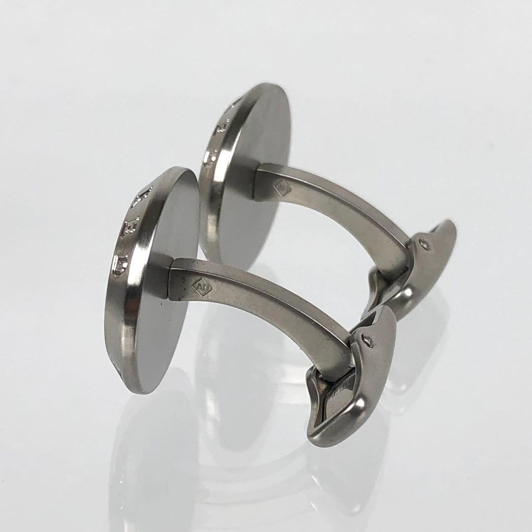 Dunhill ダンヒル AD  カフスリンクス カーボン調 サークル