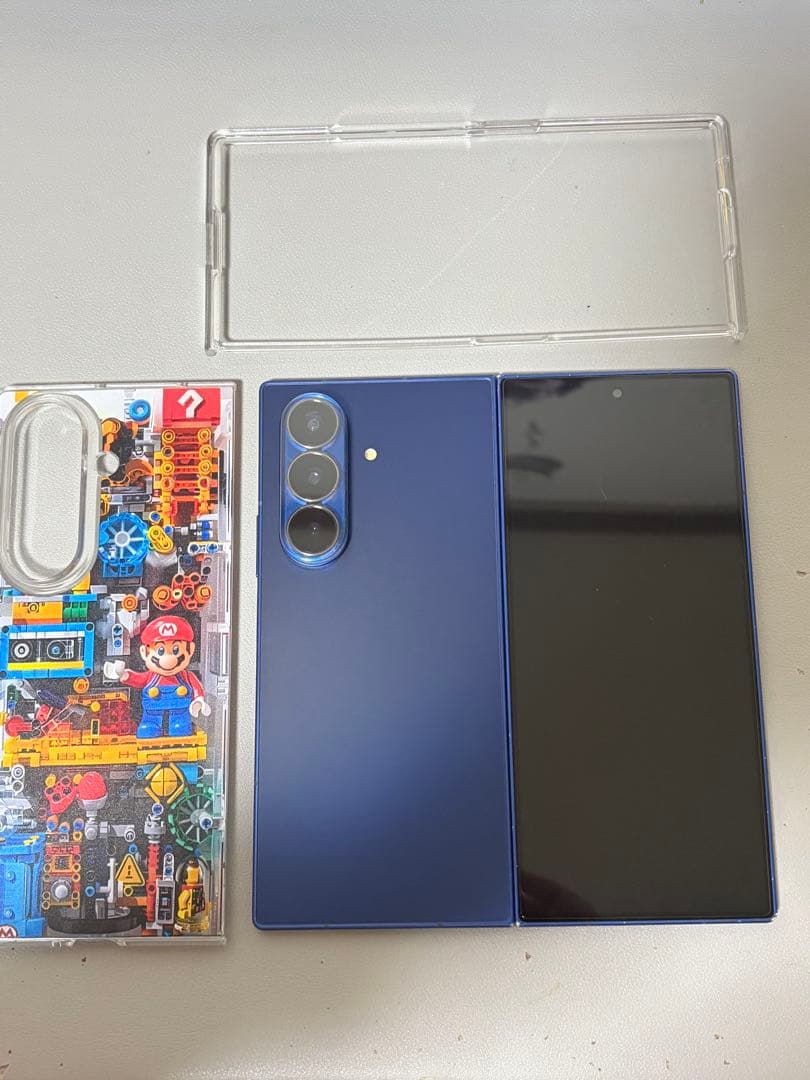 Galaxy Z Fold7 512GB SIMフリー ブルー シャドウ　韓国版