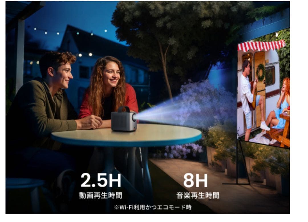 アンカーNebulaMars3 AirGoogleTV搭載モバイルプロジェクター