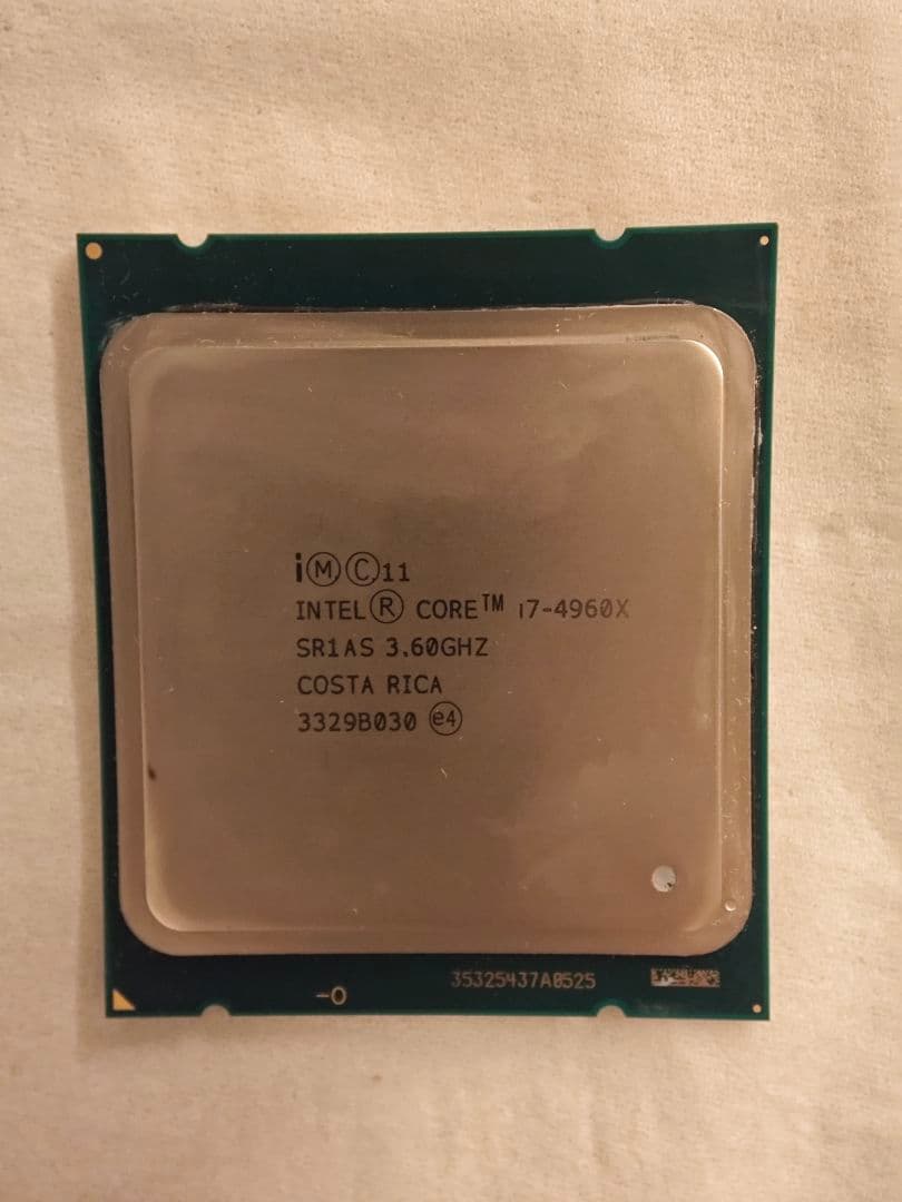 CPU Intel Core i7-4960X 3.60GHz CPU