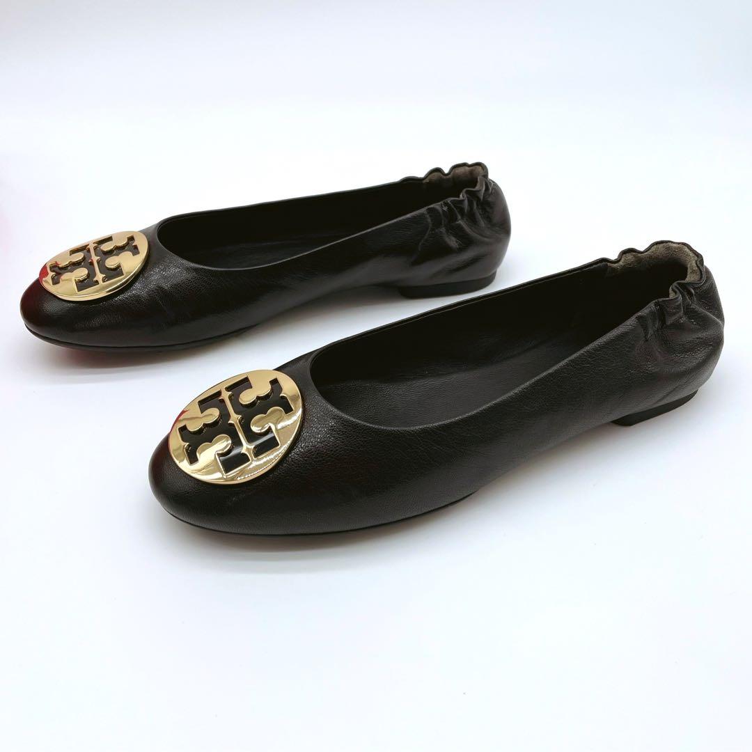 TORY BURCH 黒 フラットシューズ