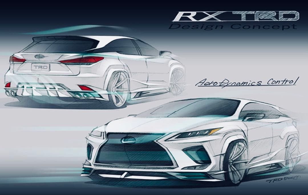 福岡 TRD レクサス RX 20系 AGL20W 後期 純正 リアスポイラー