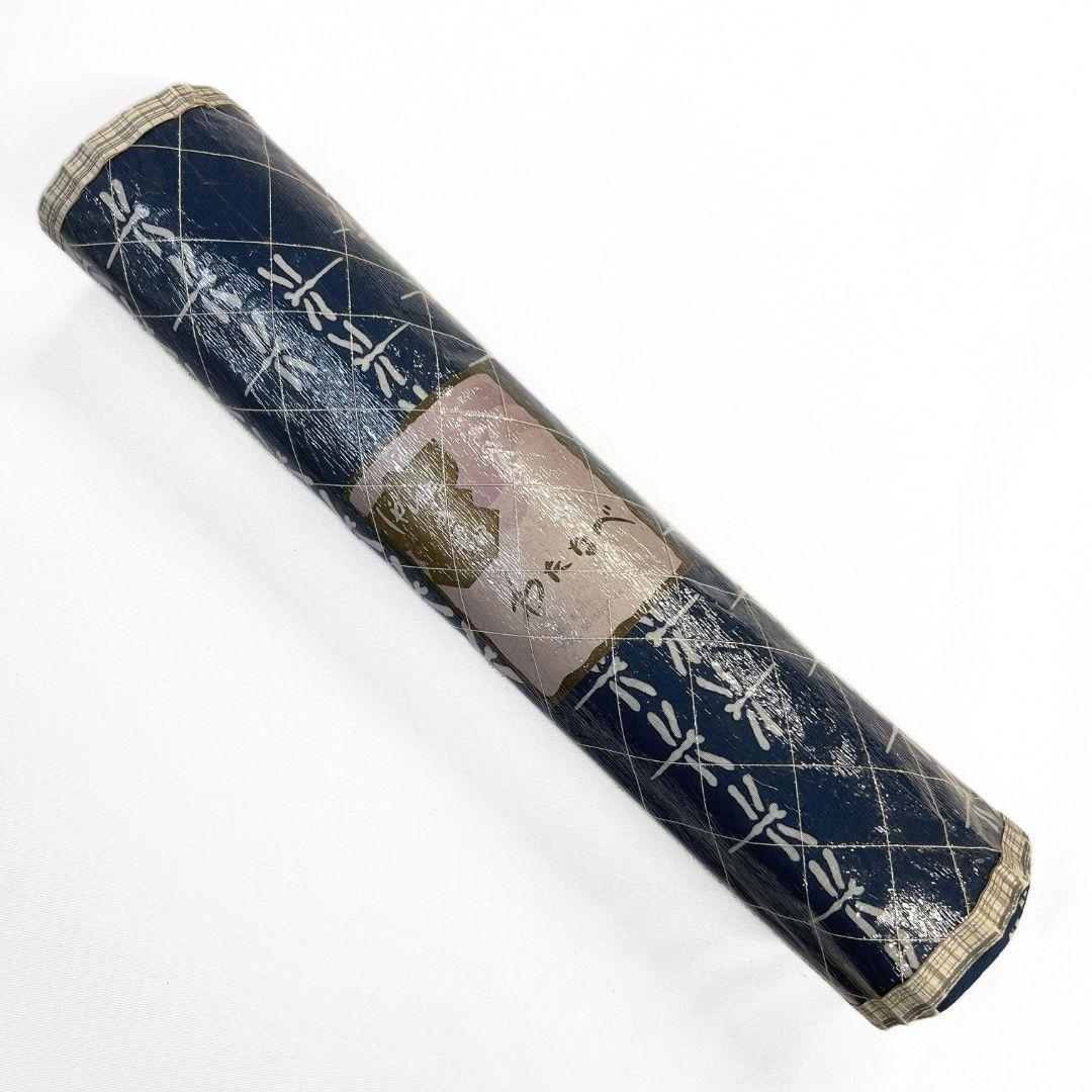 反物　浴衣　竺仙　藍染　蜻蛉　着尺　着物　082a u