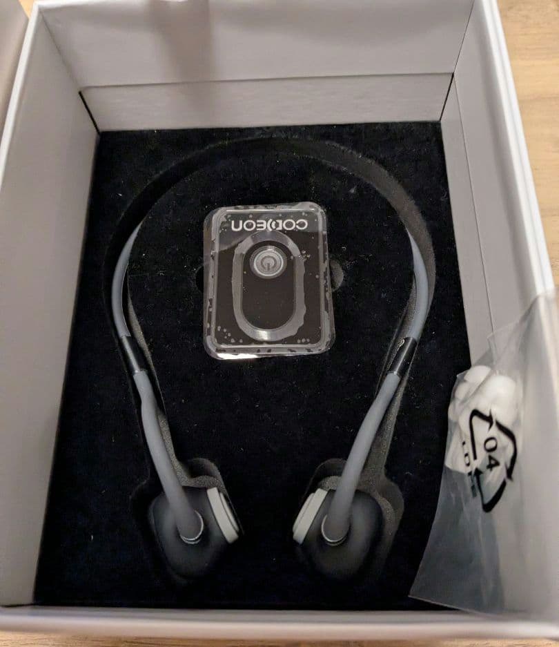 新品　CODEON 骨伝導ワイヤレスヘッドホン