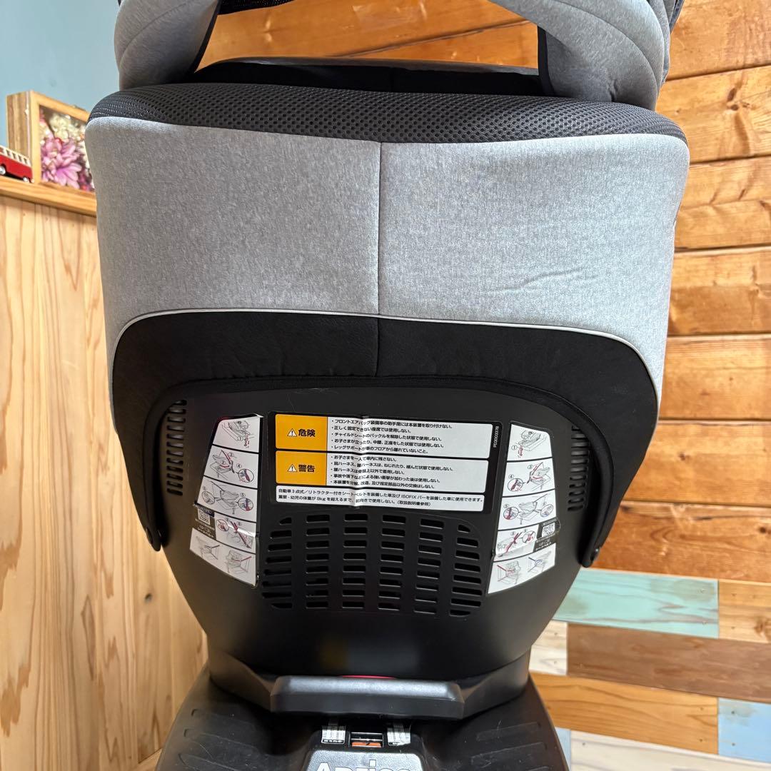 【美品】Aprica クルリラ　チャイルドシート 2016315 ISOFIX