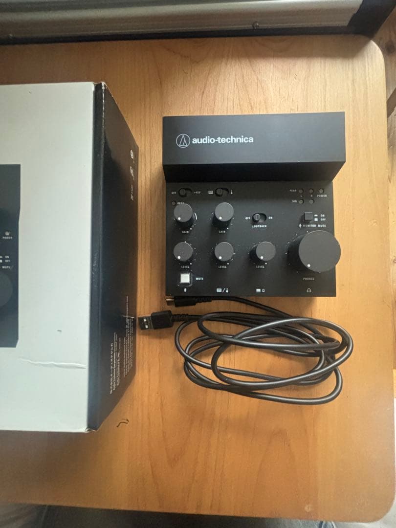 【美品】Audio Technica AT-UMX3 オーディオインターフェイス