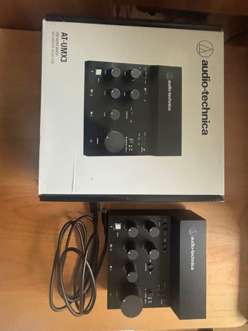 【美品】Audio Technica AT-UMX3 オーディオインターフェイス