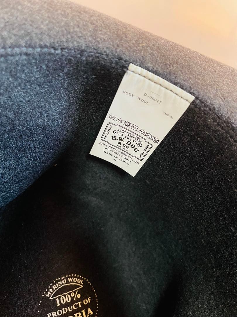 美品The H.W DOG CO. トラベラーズハット
