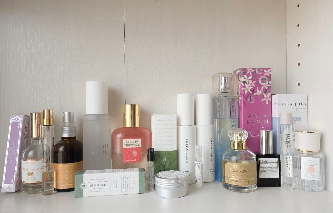 香水 新品多数 shiro オウパラディ ルイヴィトン イマジナシオン 等セット