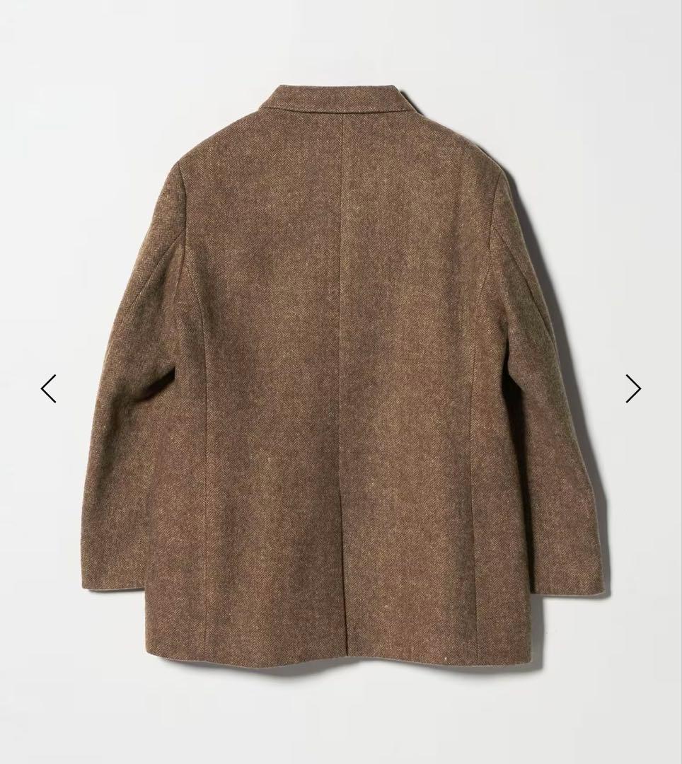 ユナイテッドアローズBEAUTY&YOUTH ヘリンボーン ジャケットコート