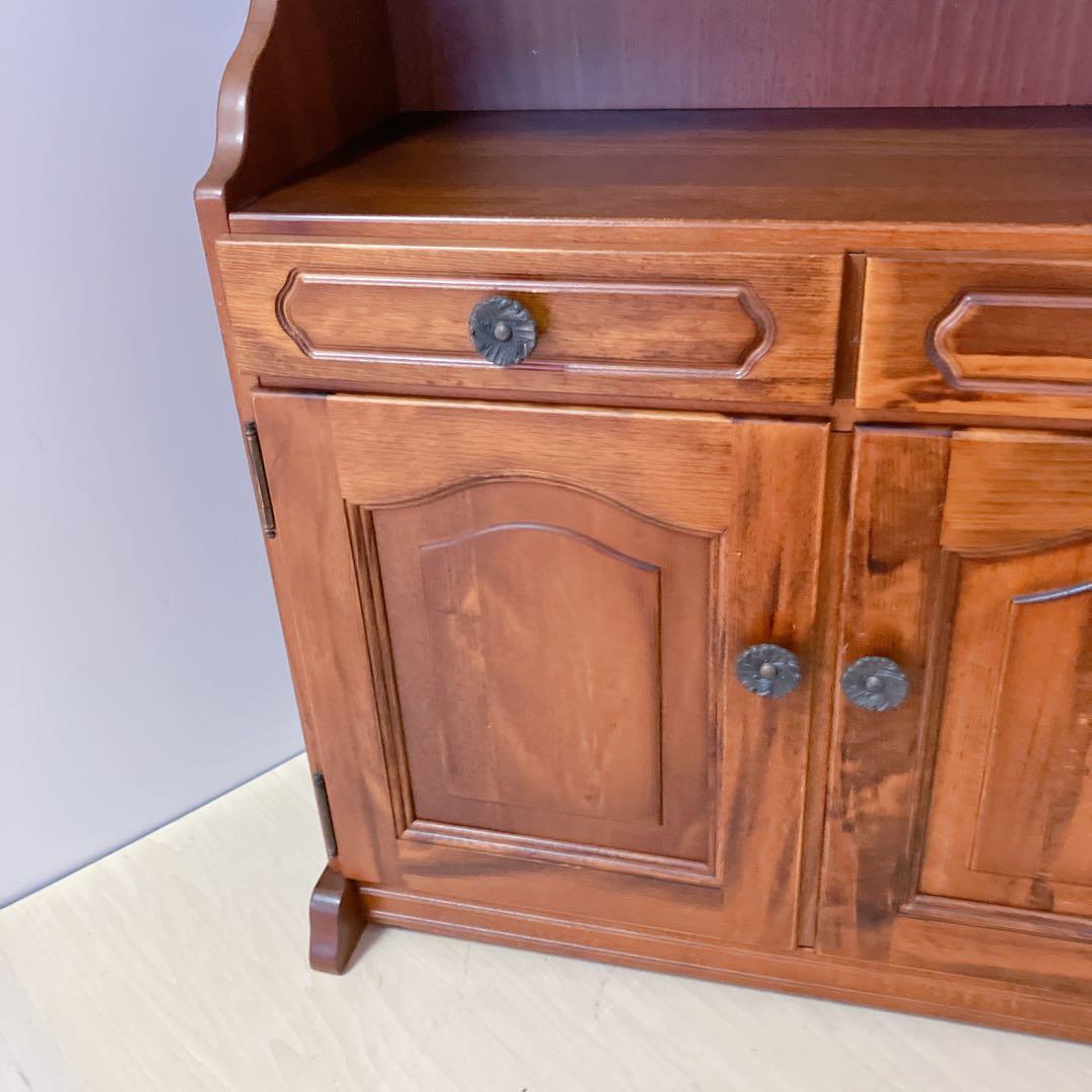 karimoku カリモク コロニアル 電話台　FAX台　サイドチェスト　木製