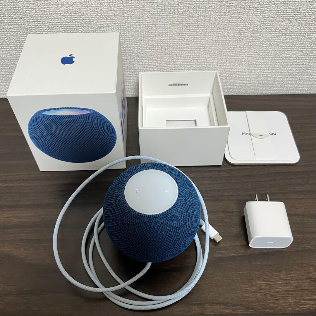 2027/3/19までのAppleCare付き Pod mini ブルー