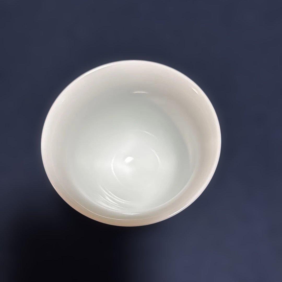 鍋島焼　魯山窯　汲み出し6客　湯呑　田山方南筆