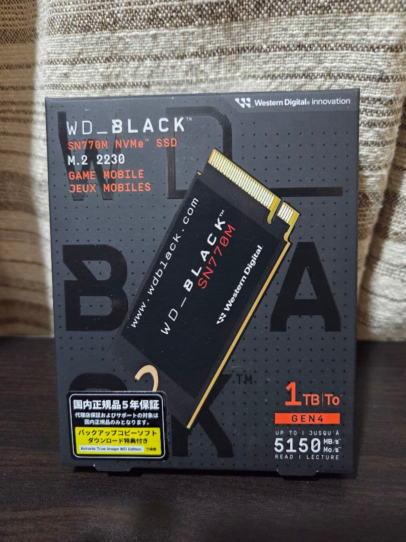 WD_BLACK SN770M 1TB SSD M.2 2230　おまけあり
