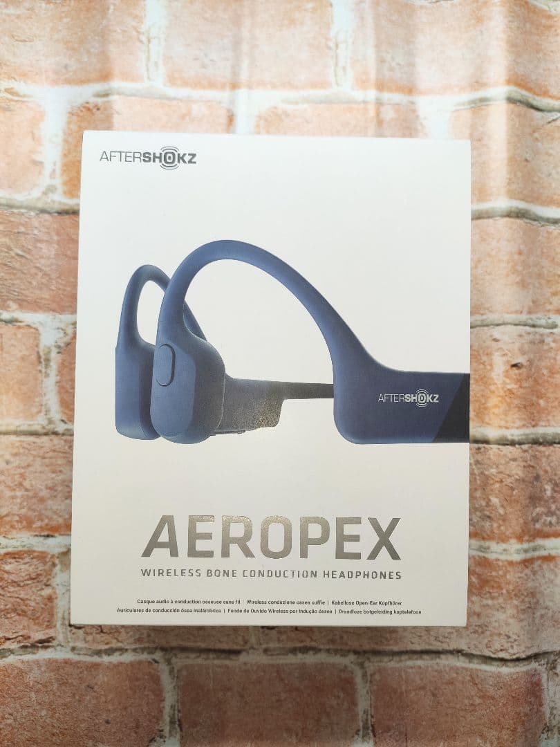 AfterShokz Aeropex　ブルー