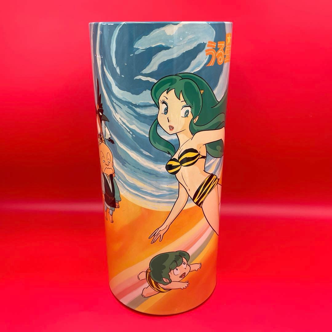 希少★激レア★ うる星やつら ★アニメ★ごみ箱　当時物　昭和レトロ　ブリキ製