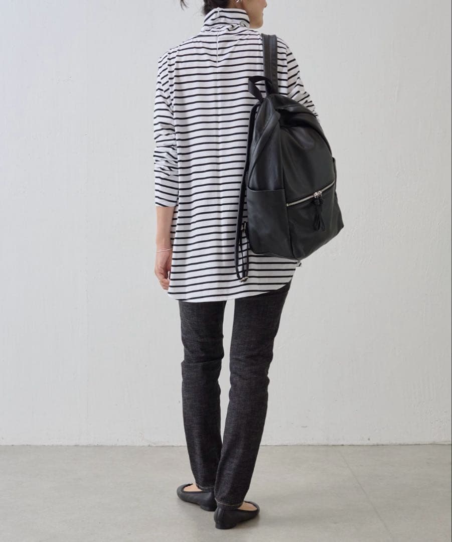 BEARDSLEY ハイネックカットソー