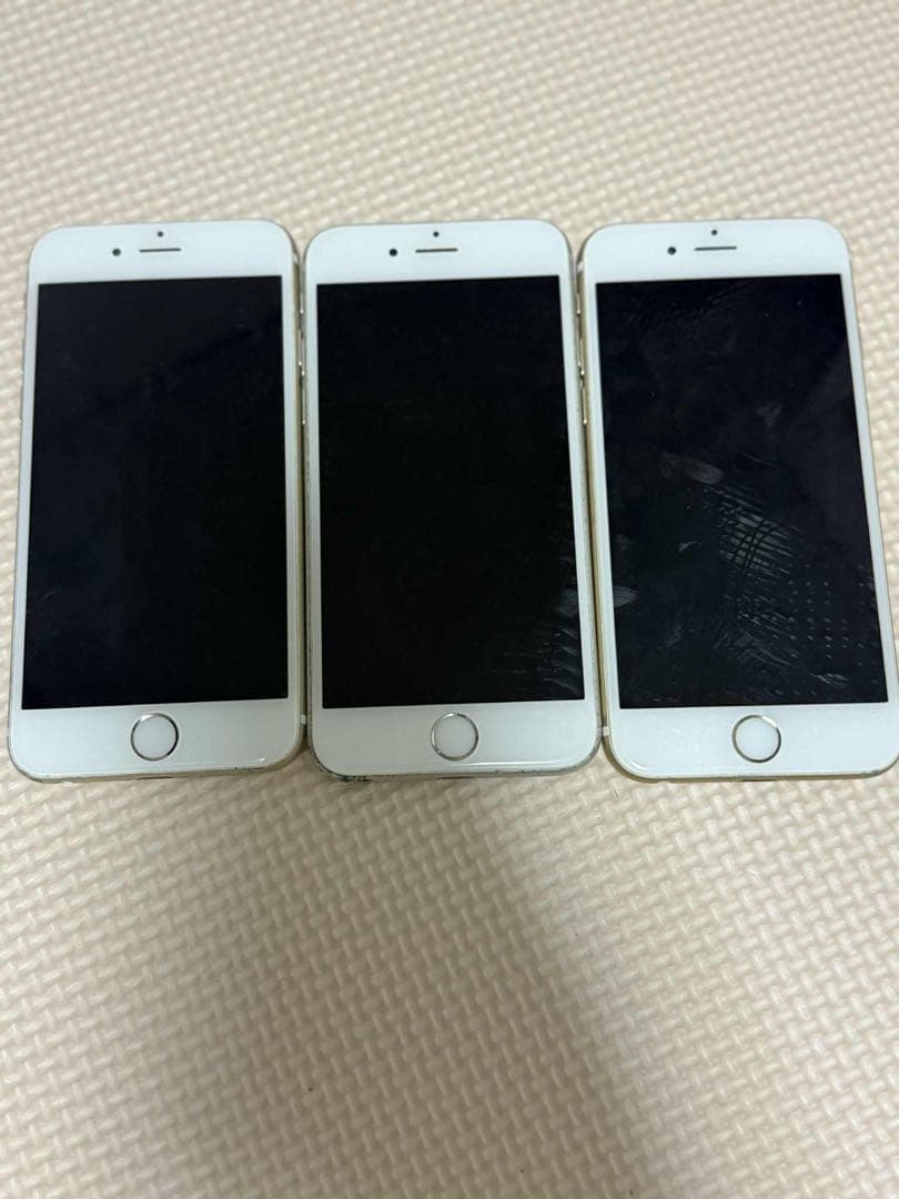 iPhone 6, 6s, 6sのセット。SIMロック