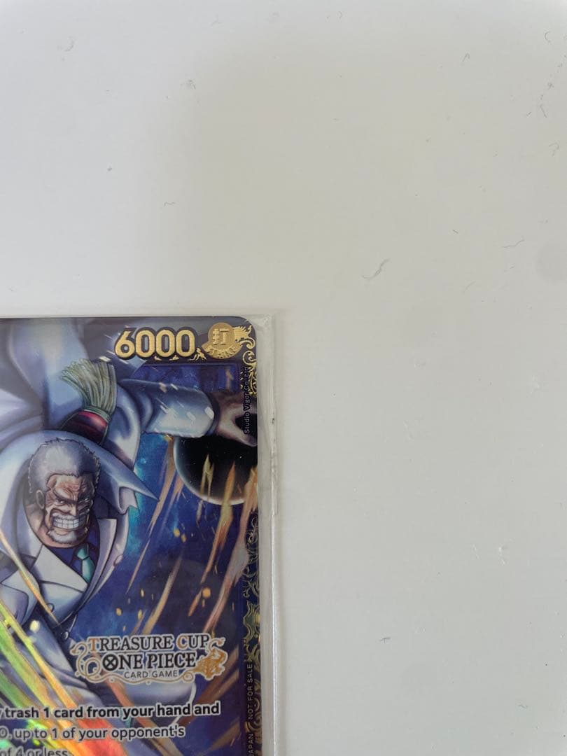 モンキー・D・ガープ　英語版　プロモ　TREASURE CUP 未開封