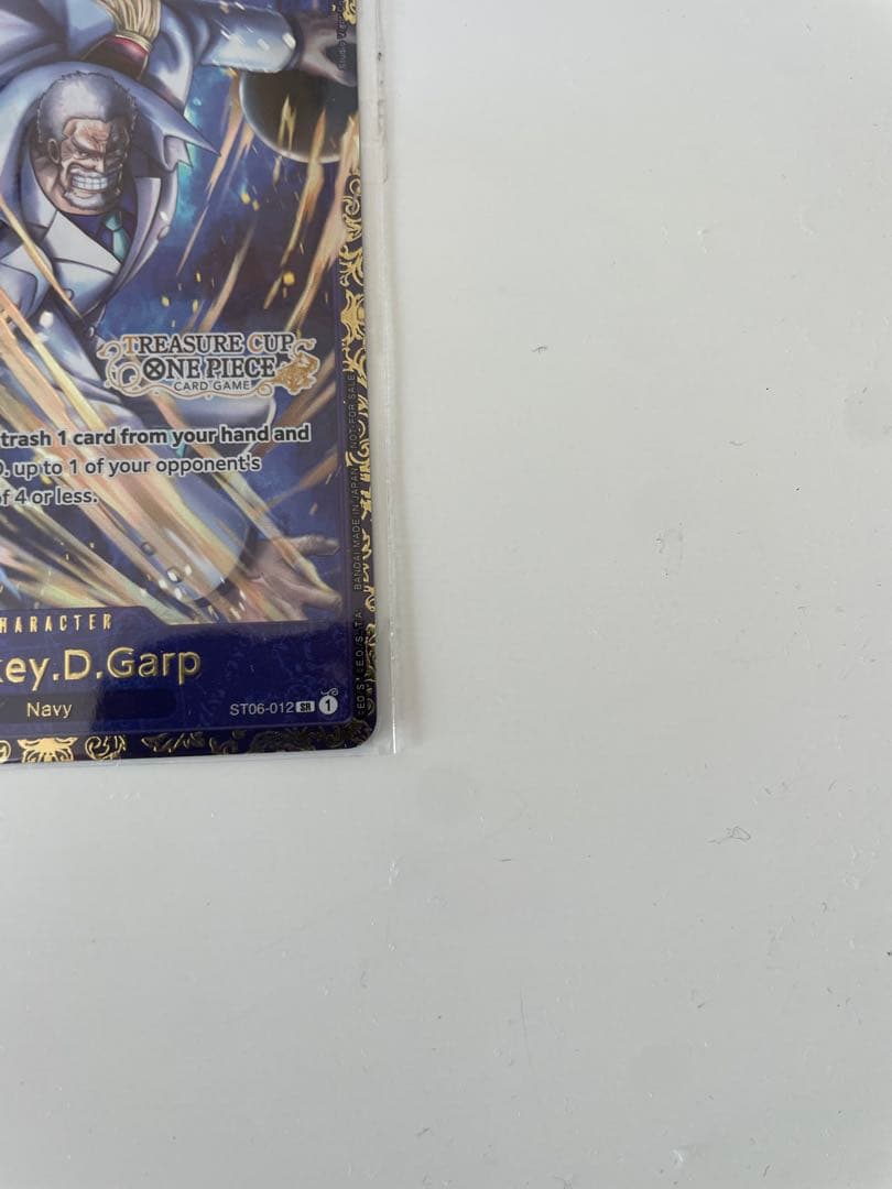 モンキー・D・ガープ　英語版　プロモ　TREASURE CUP 未開封