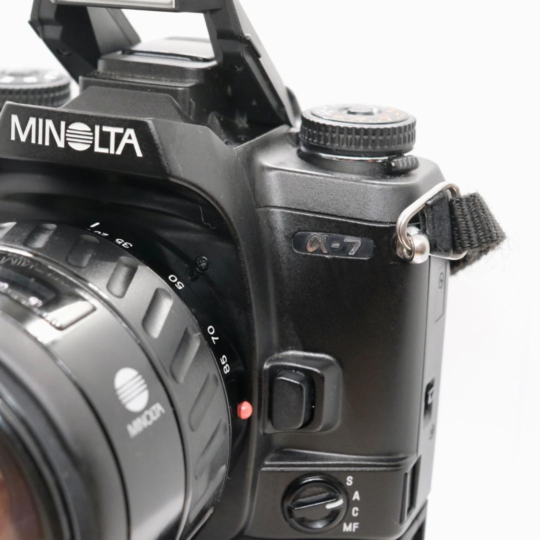❤️動作美品　MINOLTA ミノルタ α-7　レンズ・ VC-7 グリップ付き