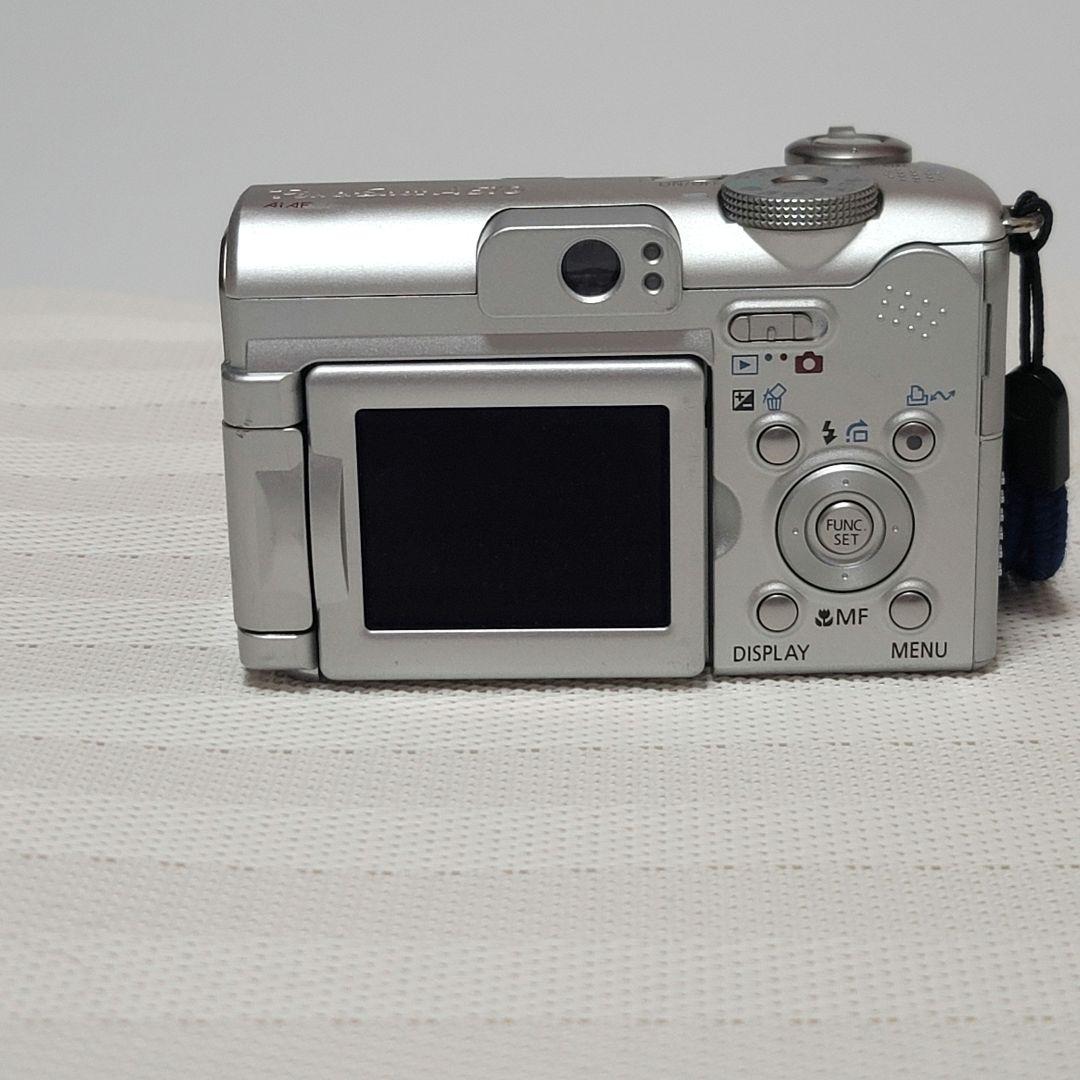 Canon キャノン PowerShot A610 シルバー デジカメ　電池付き