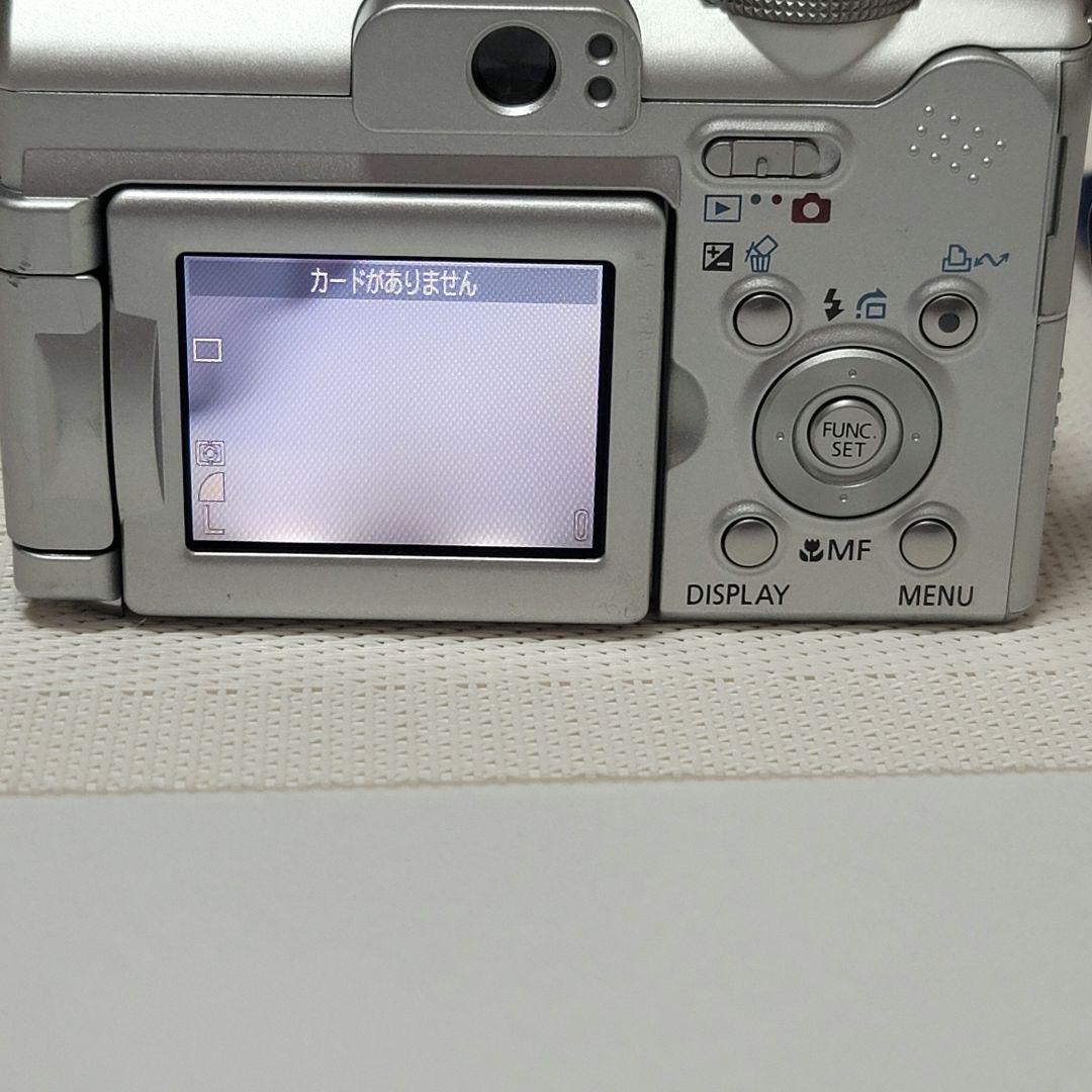 Canon キャノン PowerShot A610 シルバー デジカメ　電池付き