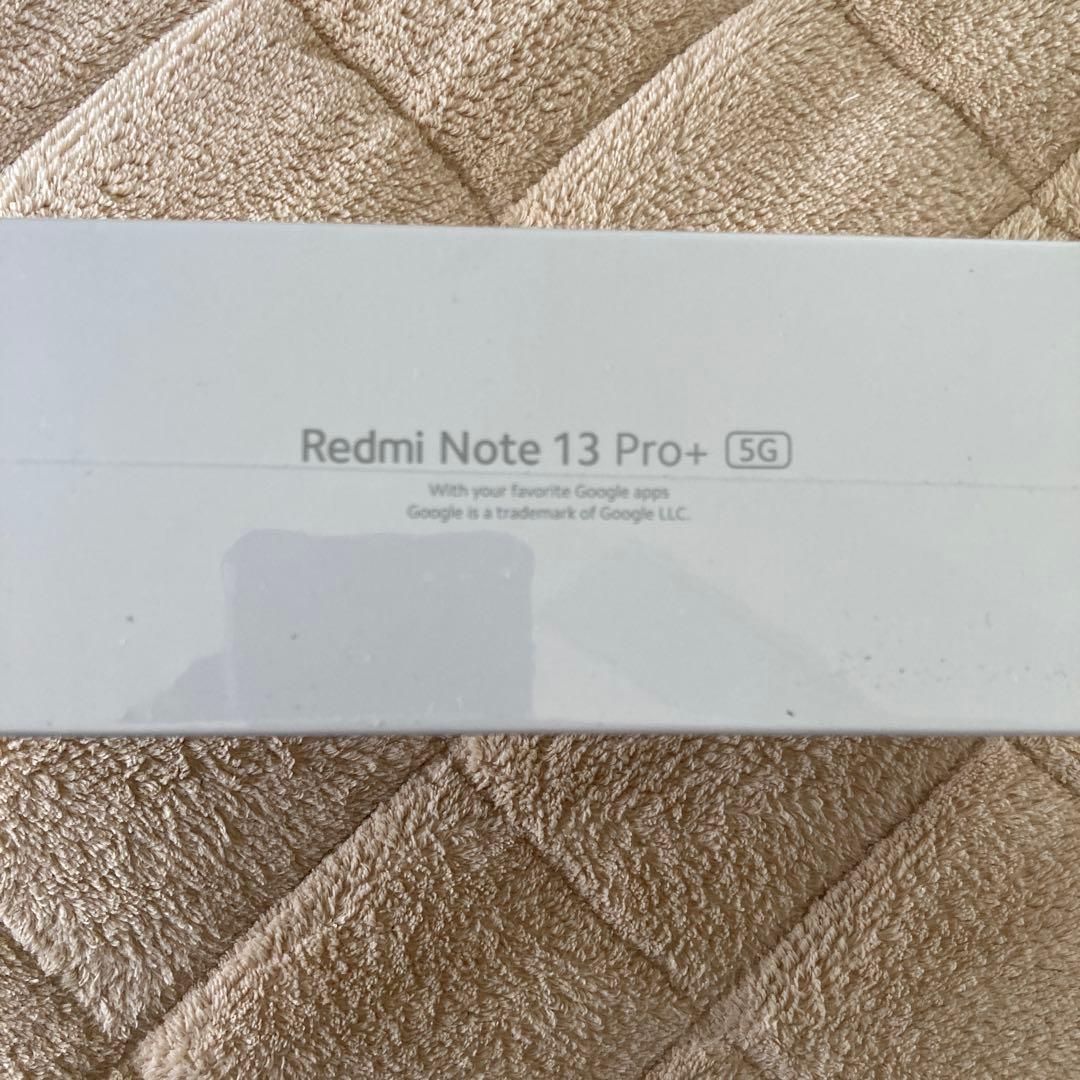 Note 13 Pro+5G 国内版　未開封シュリンク有