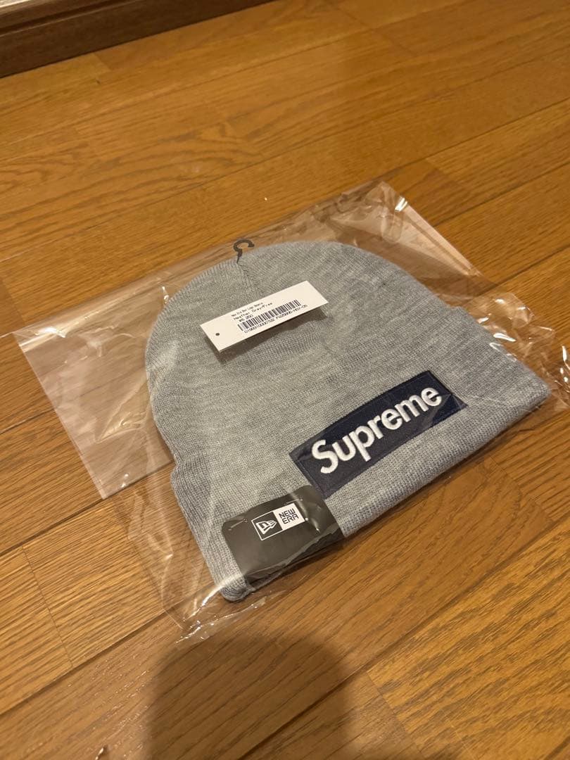 新品未使用品 Supreme NewEra BoxLogoBeanie