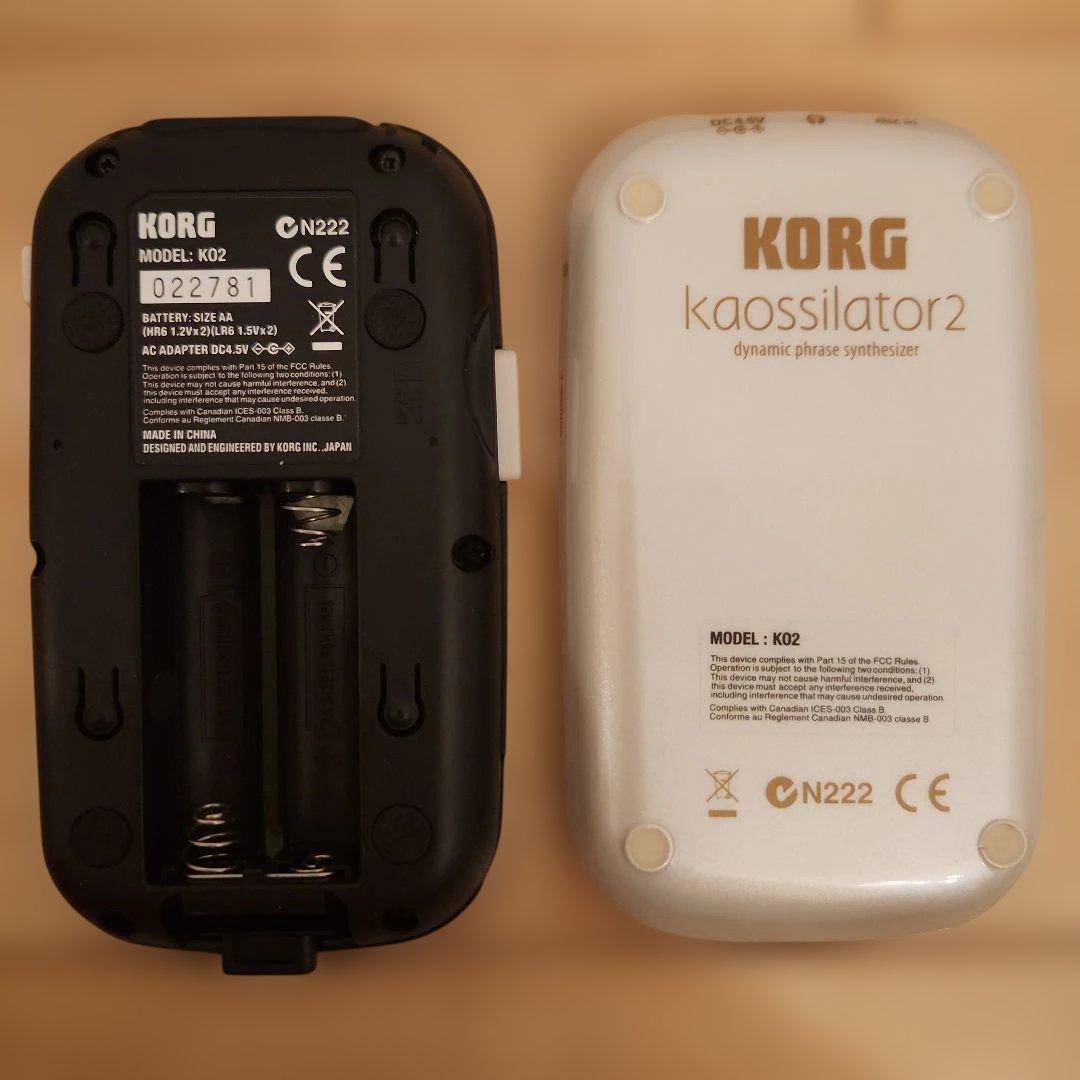 難★KORG kaossilator2 コルグ カオシレーター2 パールホワイト