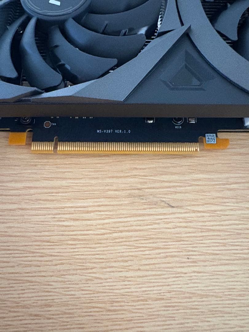 MSI GeForce RTX3060ti 8gb (動作不良)