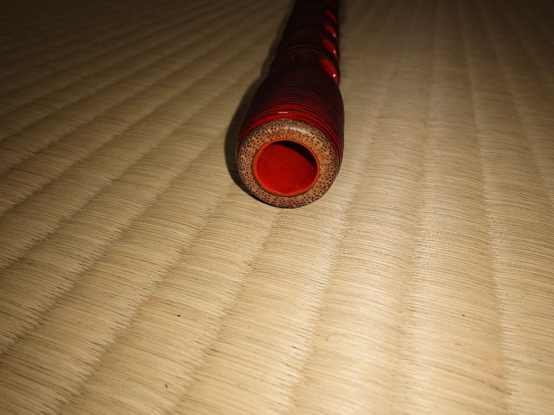 特選 朱樺巻 龍笛（高級）