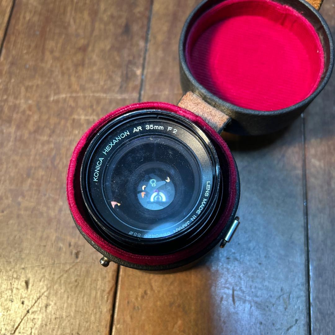 希少　KONICA HELIAR AR 35mm F2 レンズ