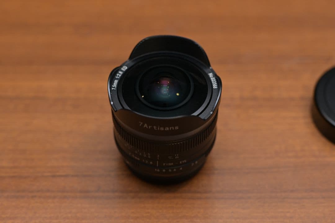 【極美品】7artisans 七工匠 7.5mm F2.8 FISH-EYE