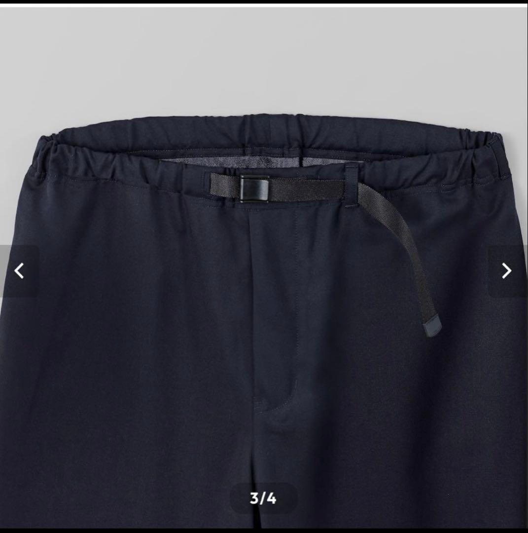 パンツ ennoy WOOL BLEND EASY PANTS (NAVY) M