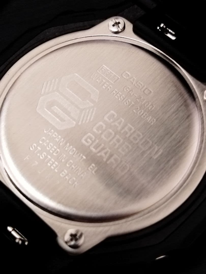 G-SHOCK GA-2100 ブラック 腕時計 Gショック