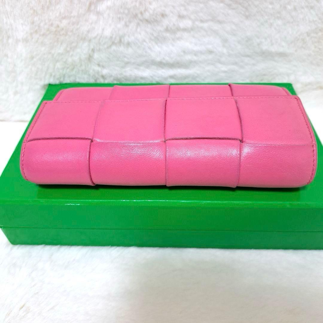 ✨美品　付属品完備✨ボッテガ　長財布　フラップ　カセット　イントレチャート