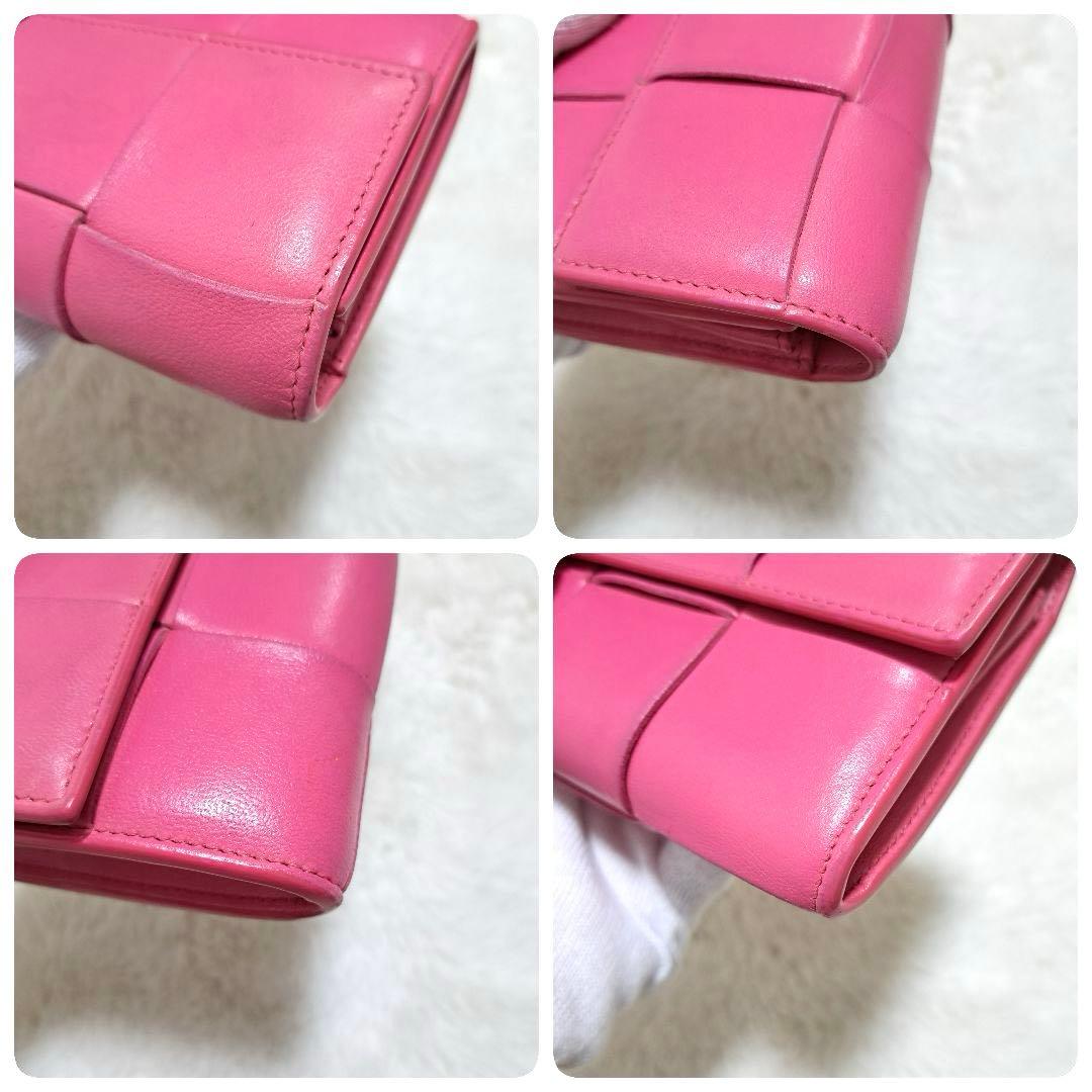 ✨美品　付属品完備✨ボッテガ　長財布　フラップ　カセット　イントレチャート