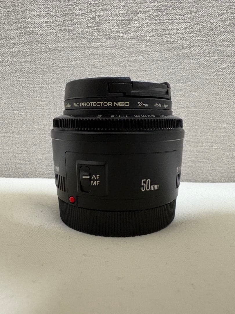 Canon EF 50mm f/1.8 単焦点レンズ フード付