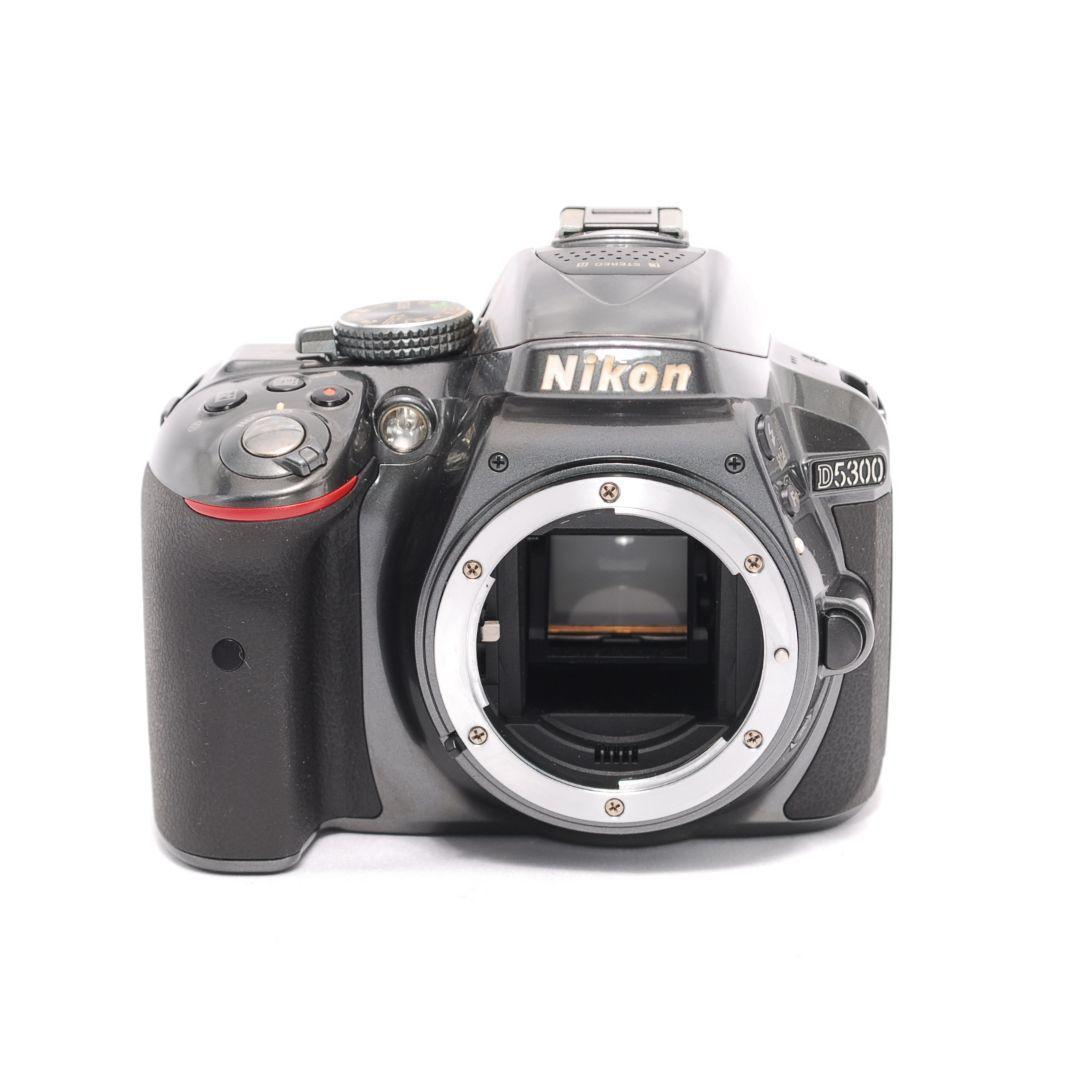 ❤即購入1000円OFF❤ Nikon D5300 シャッター46枚 グレー
