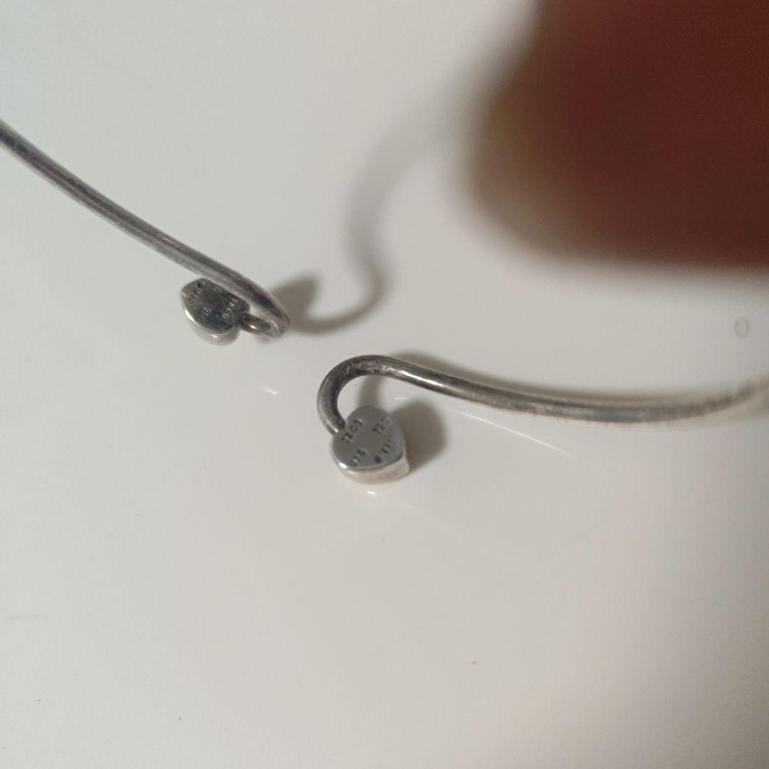 TIFFANY&Co.♥ ダブルハートフック バングル K18 バングル925